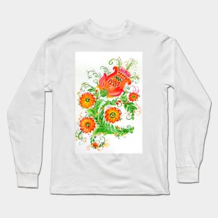 Decor Ucraina Long Sleeve T-Shirt